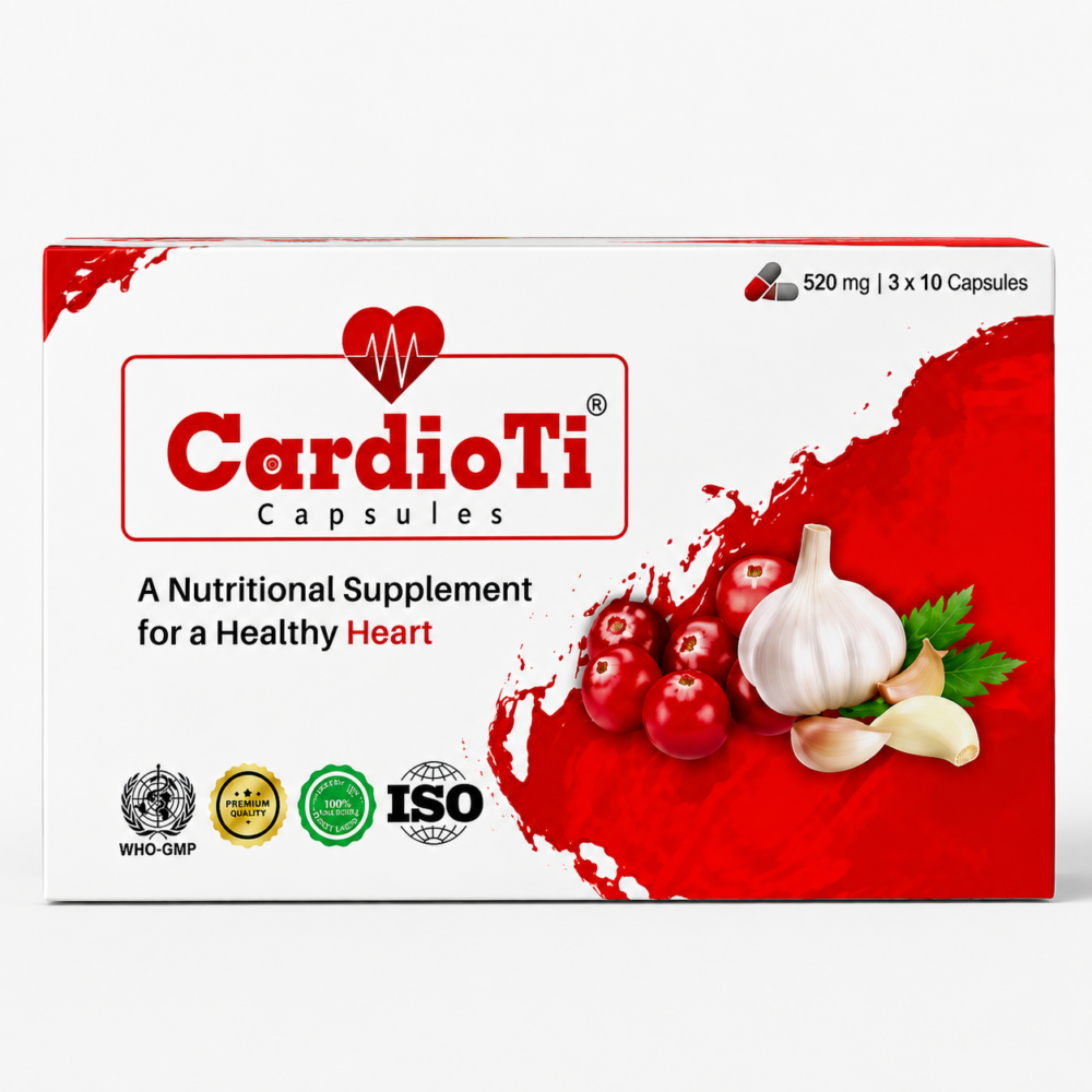 CardioTi 500mg 30 Capsules