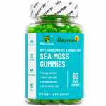 Dayneet Sea Moss Gummies with Bladderwrack & Burdock Root