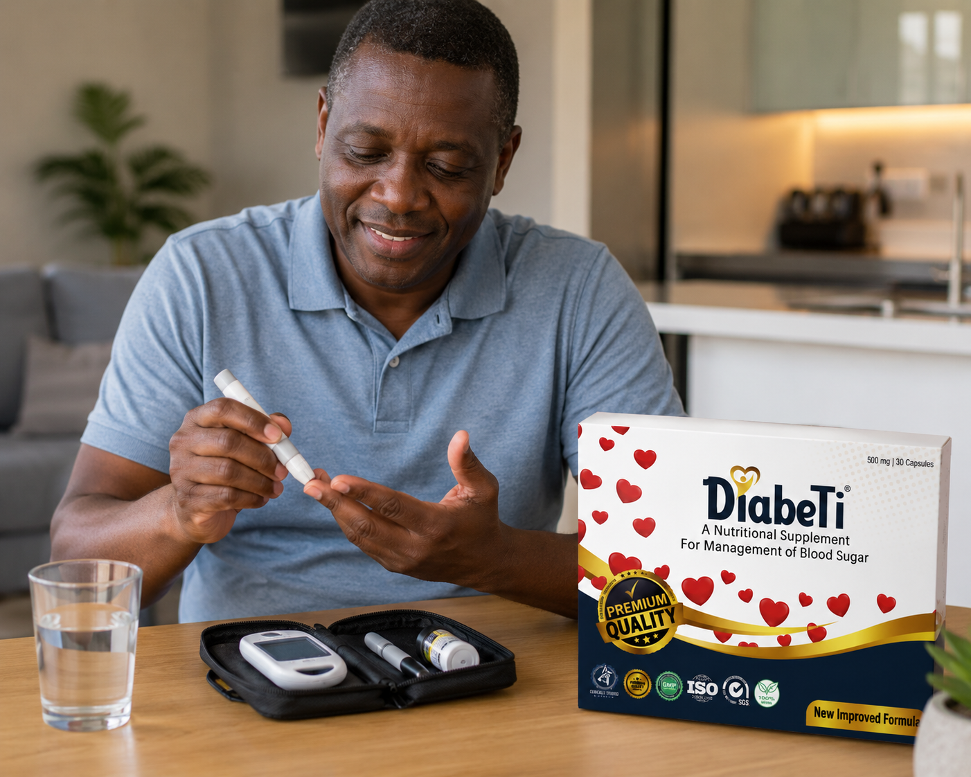 Healthy Kenyan adult lifestyle